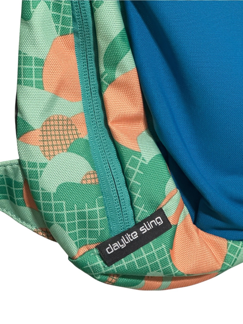Osprey Daylite Sling Backpack in Honey Bee Deep Sea Blue Limited Series Pattern - Picture 6 of 12